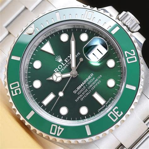 preowned Rolex Hulk for sale